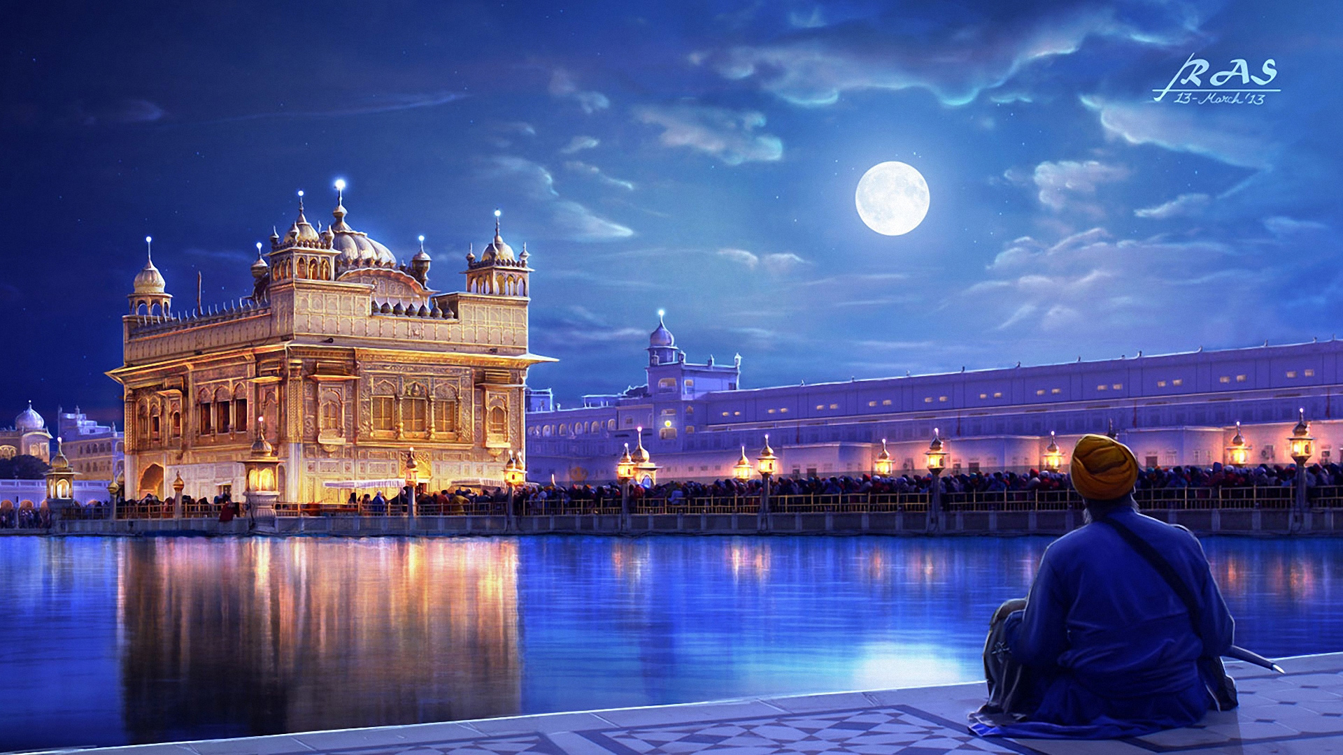 Colorful Rajasthan With Golden Temple